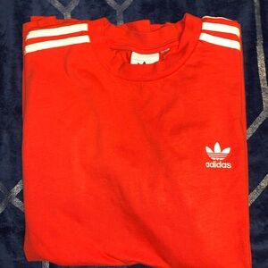 Adidas Red Short Sleeve Tee